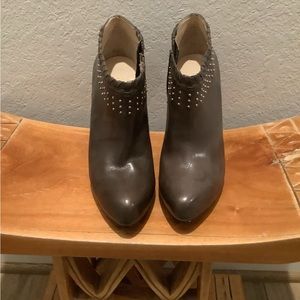 Enzo Angiolini Studded Leather Booties